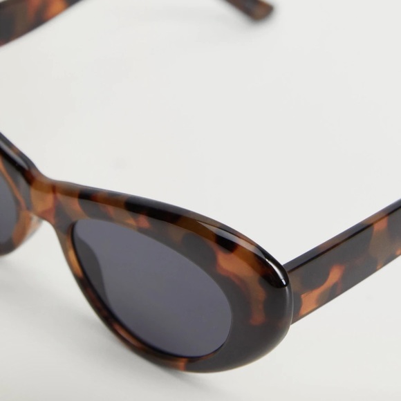 Mango tortoiseshell retro sunglasses main image 4